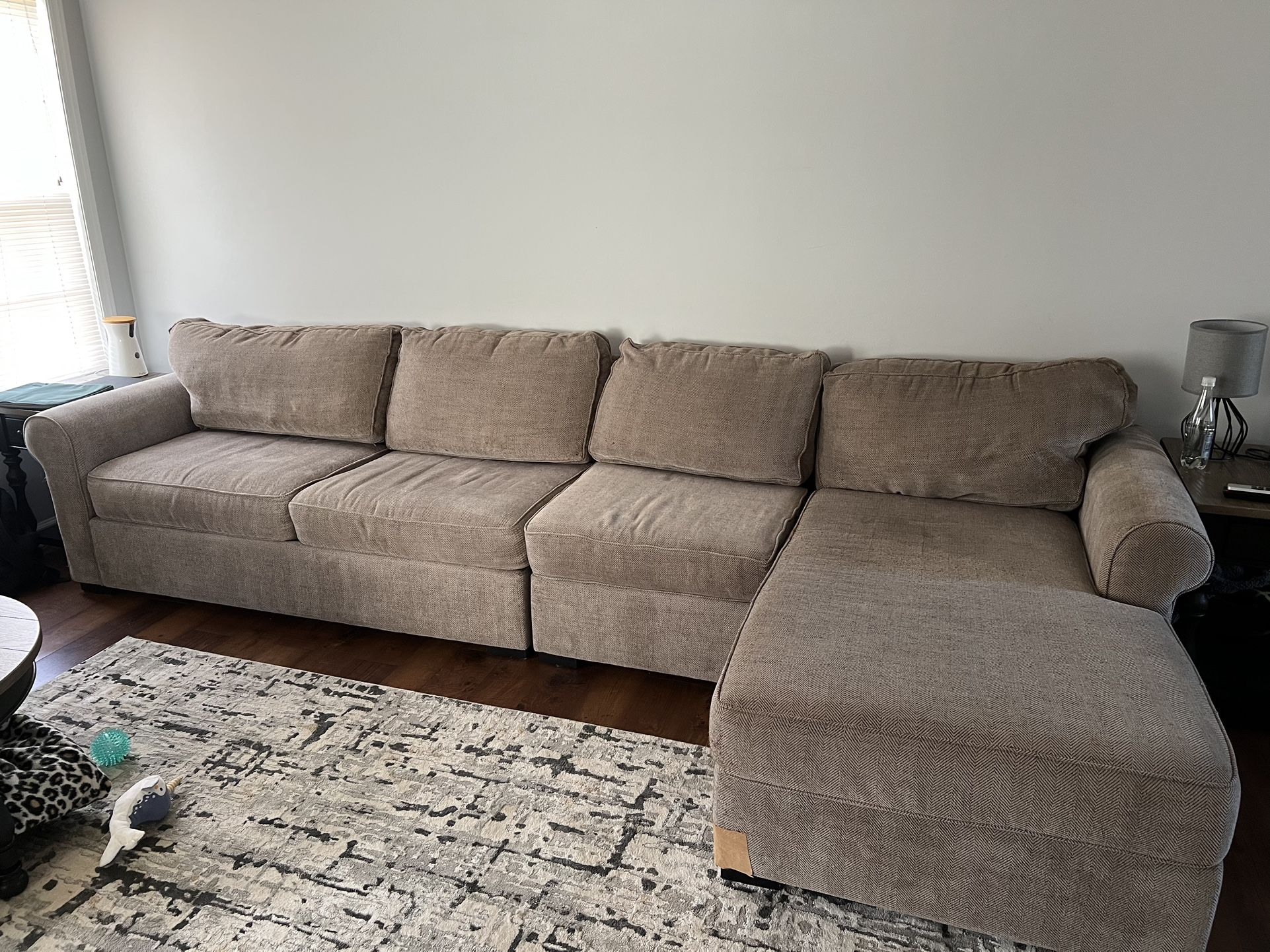 Chaise Lounge Sectional from Raymour & Flanagan