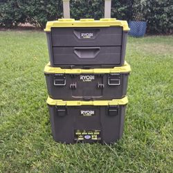 Ryobi Stacanle Tool Box New
