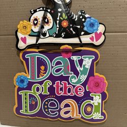 DÃa De Los Muertos Decor Sign .