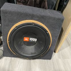 12 inch JBL sub