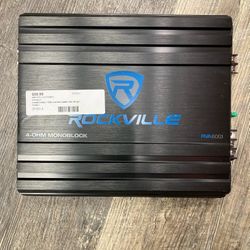 Rockville RVA600.1 1200w Peak Mono Amplifier 200w RMS @ 4 Ohms
