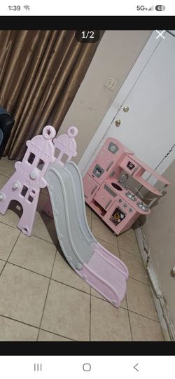 Kitchen and 🛝 slide for kids two pieces for $30