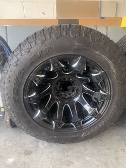 Fuel Rims With Toyo Tires