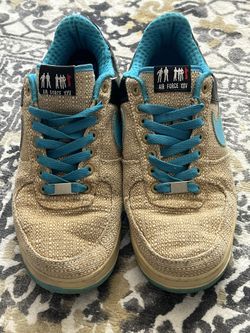 Nike Air Force 1 Low Mychal Thompson Tweed Chlorine Blue Bahamas PRM 07 XXV AF1 RARE for Sale in San Diego CA OfferUp
