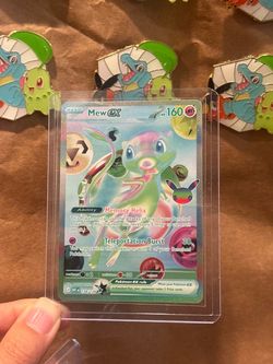 ❗️No trade❗️Mew futuristic rare pokemon 30th anniversary