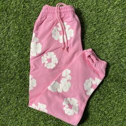 Pink Denim Tears Sweatpants 
