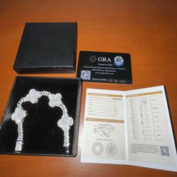 VVS1 Moissanite Bracelet 6.5 inches 