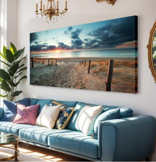 Ocean Scene Canvas Wall Art