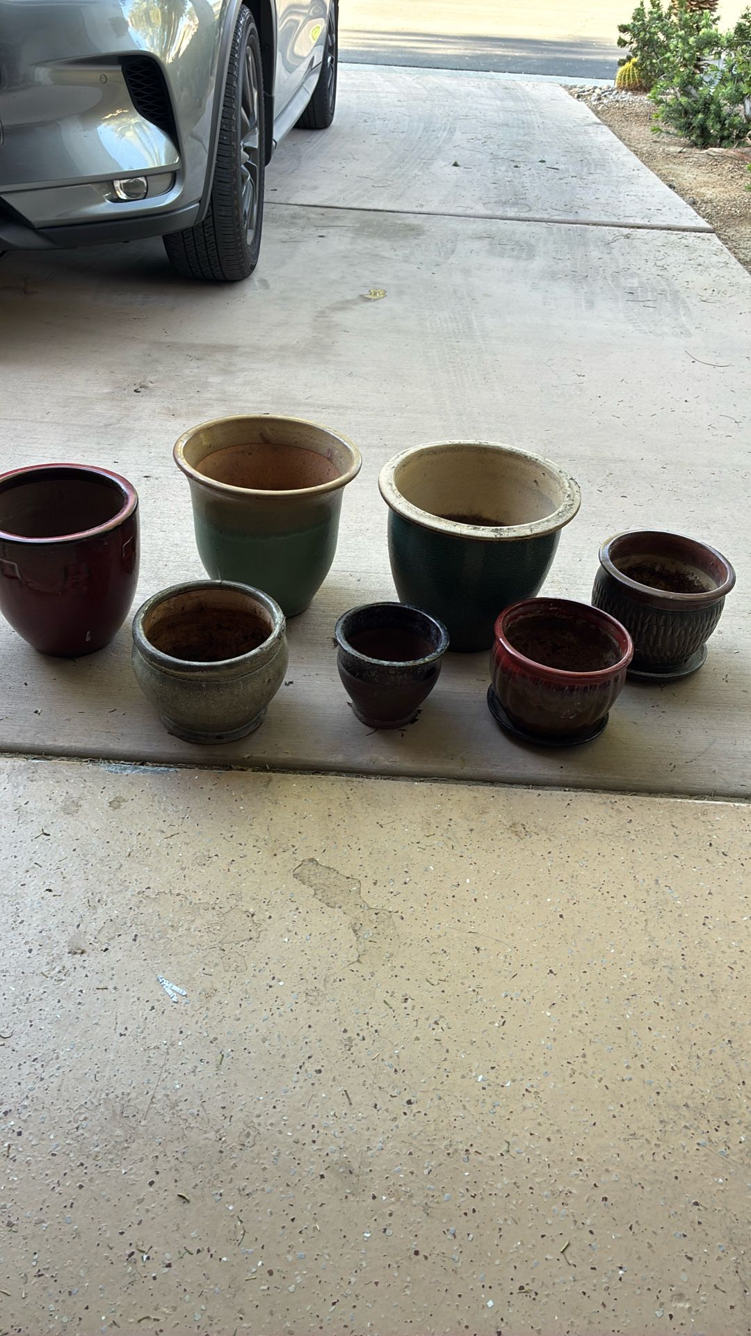 Ceramic Pots Varies Sizes