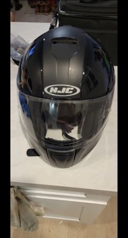 HJC IS-MAX-BT Motorcycle Helmet, Black Large Full Face, Bluetooth Ready