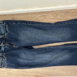 Hollister Co. Dark Washed Bootcut Jeans Low rise 
