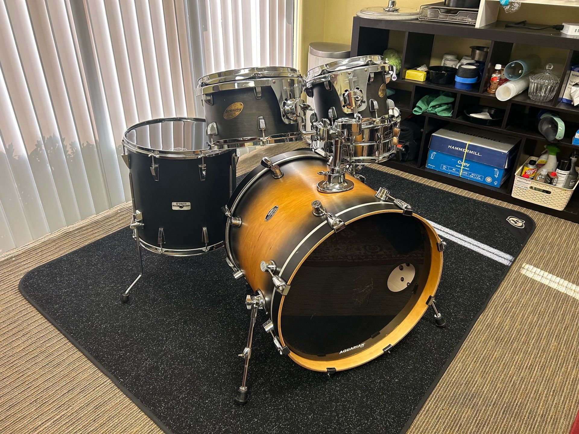 PDP FS series all-birch drum set