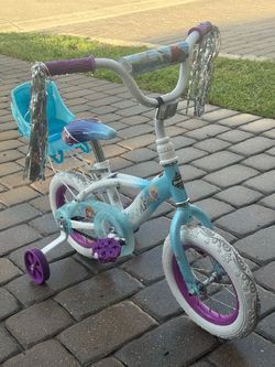 Huffy Disney Frozen 12" Girls Bike with Training Wheels