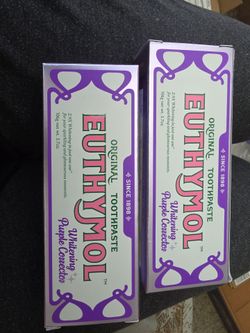 Euthymol Whitening Purple Corrector Toothpaste