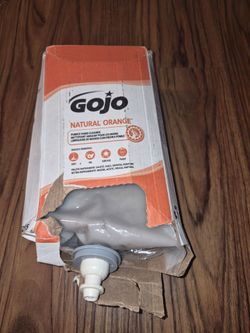 Gojo natural orange hand cleaner