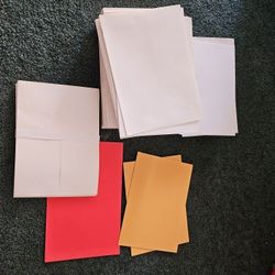 Greeting cards,  empty envelopes available for purchase