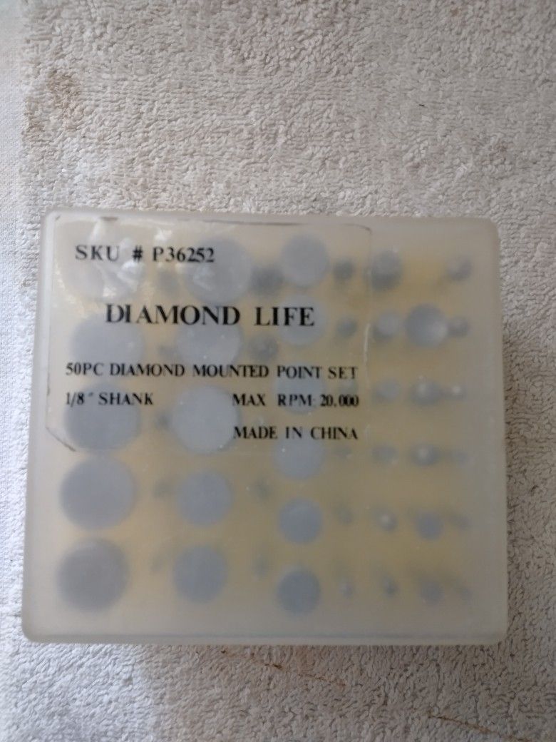 Diamond Tip Dremel Bits