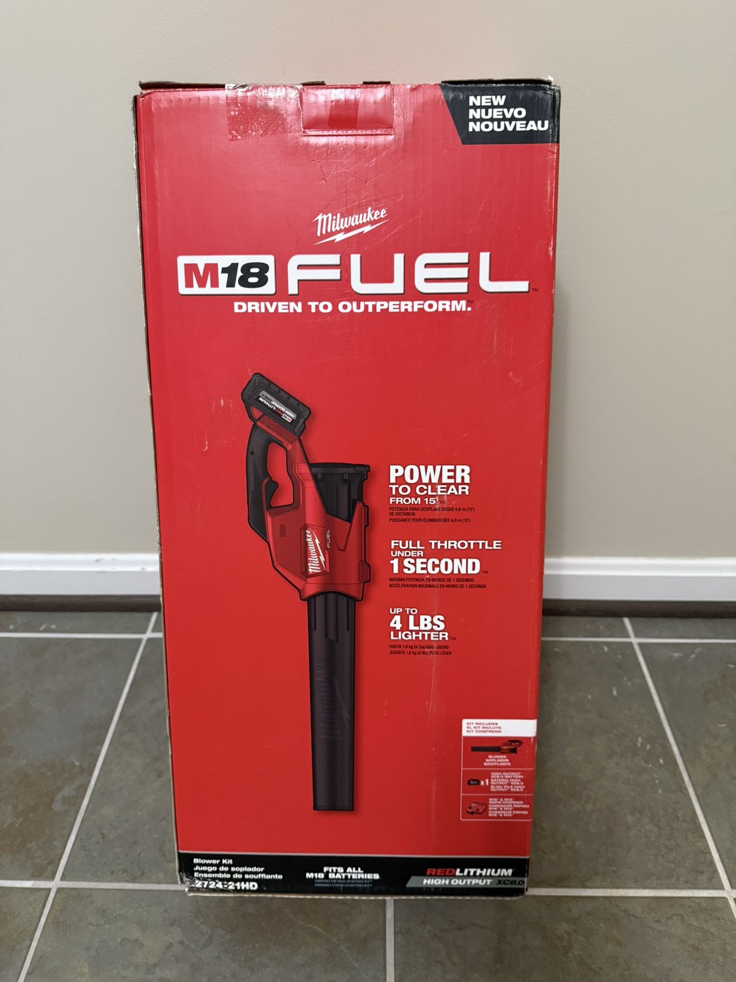 Milwaukee M18 Fuel blower kit