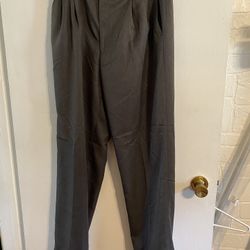 987. Men’s Louis Raphael Soft Dark Gray Slacks Size 38x32. $5.00 