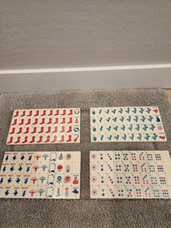 Texas American Mahjong Tiles Game Set-160 Tiles