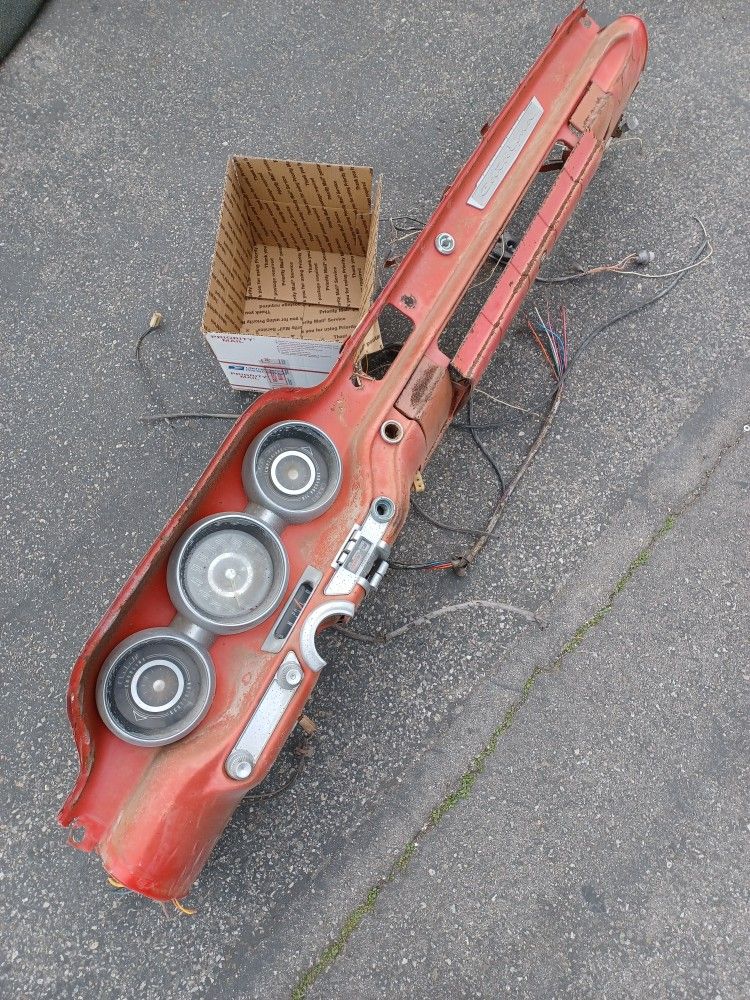 1959 59 Pontiac Catalina Dashboard And Cluster