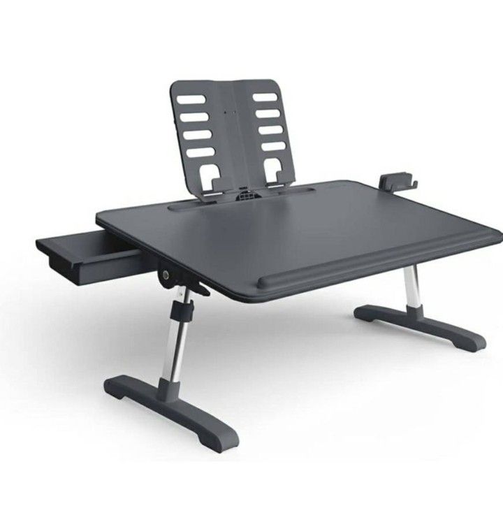 Limitless TotalDesk Adjustable Work Station Lap Desk Work From Home Work Anywhere Station