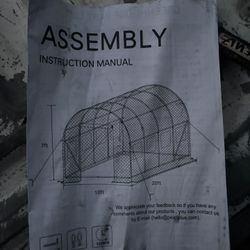 10x20 Greenhouse / Home Nursery 