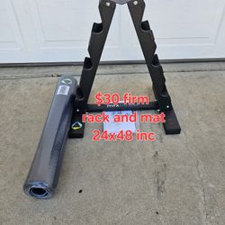 Dumbbell Rack And Exercise Mat 
