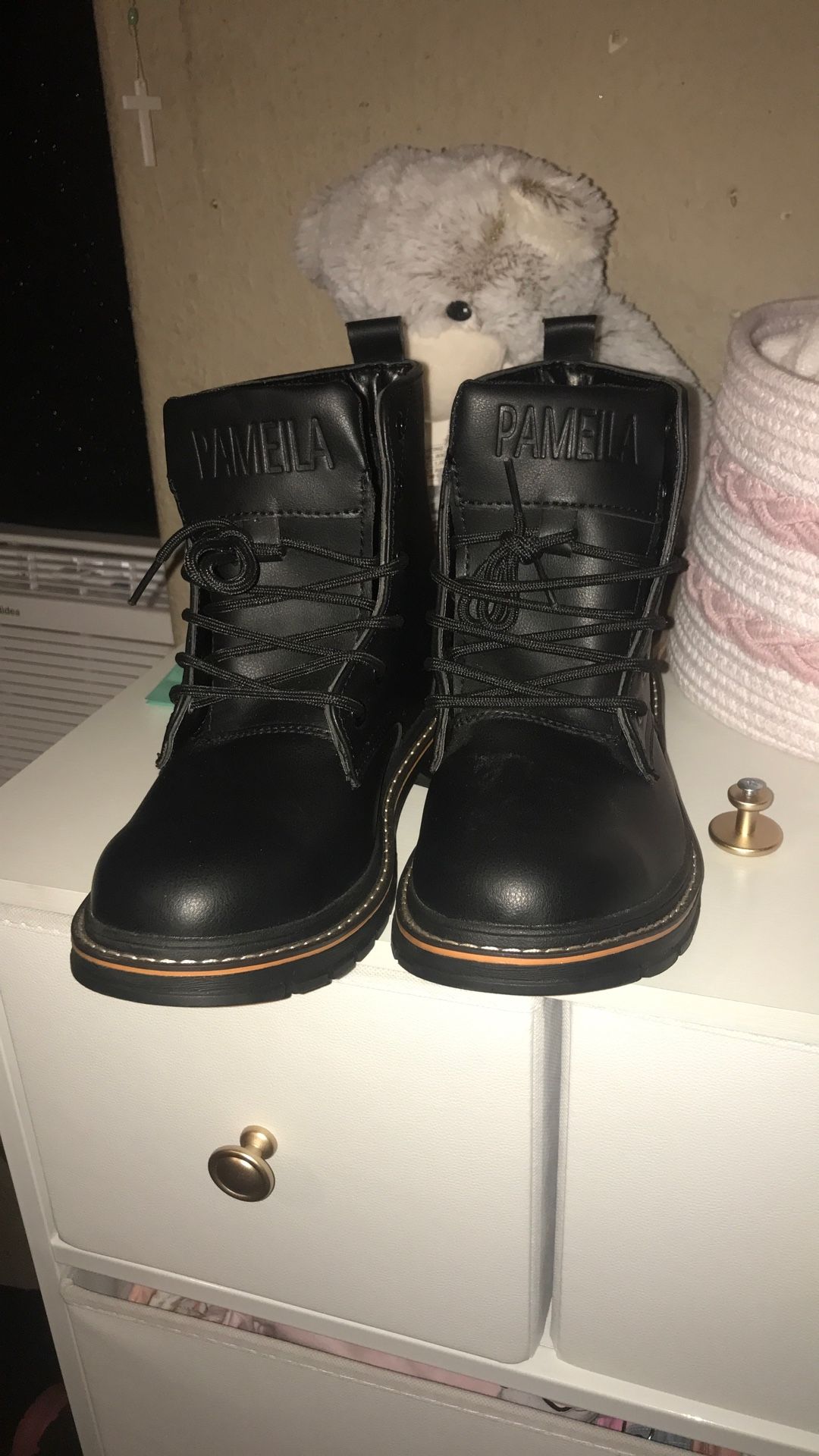 Pameila Steel Toe Work Boots 