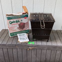 Vintage Qwik-Cook Outdoor Grill