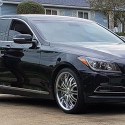 20" Chrome Wheels and new tires 
