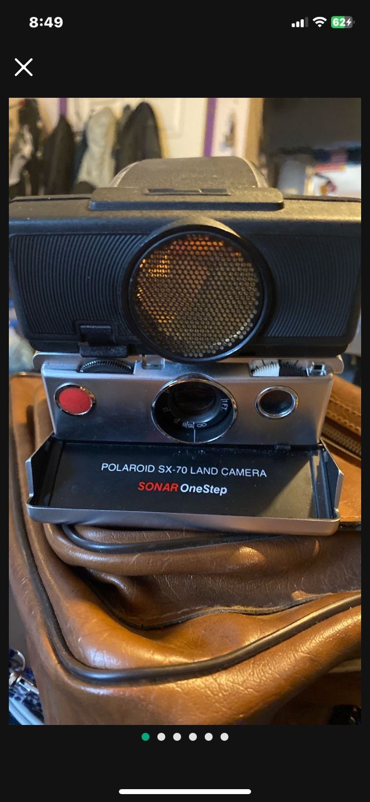 VINTAGE POLAROID SX-70 CAMERA