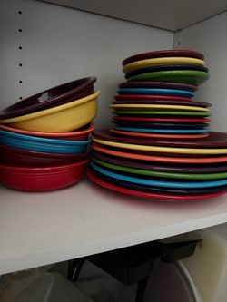 Fiesta Colorful Dinnerware — 28 Pieces