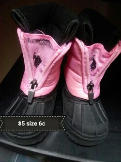Girl boots 6c $5