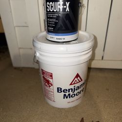 6 Gal Benjamin Moore Cotton Balls White ($474 Value)