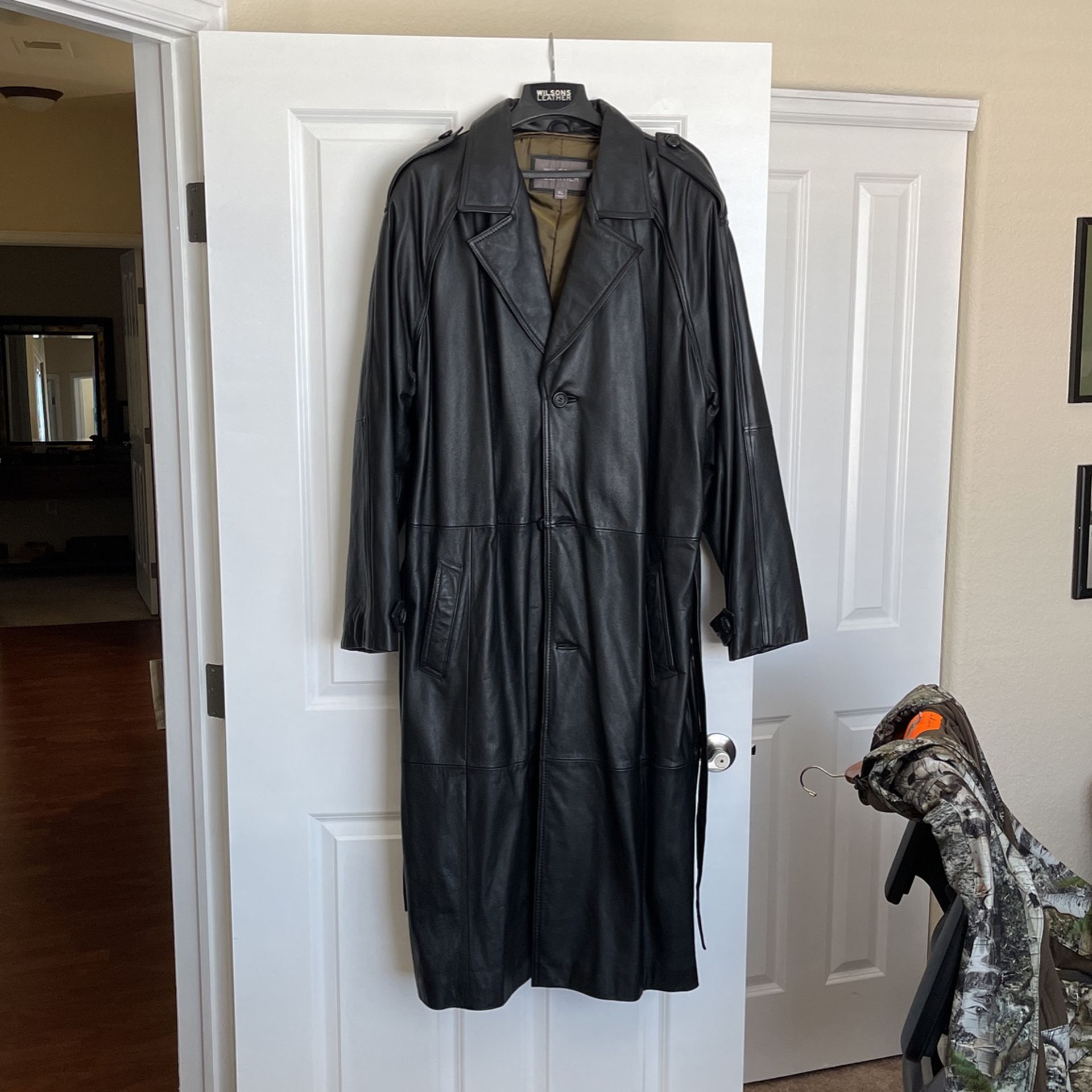 Mens Leather Coat
