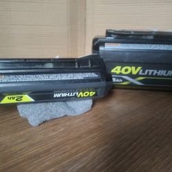 Ryobi Batteries 