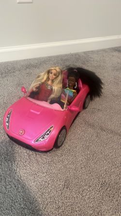 Pink Barbie Car