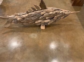 Adorable drift wood wall art