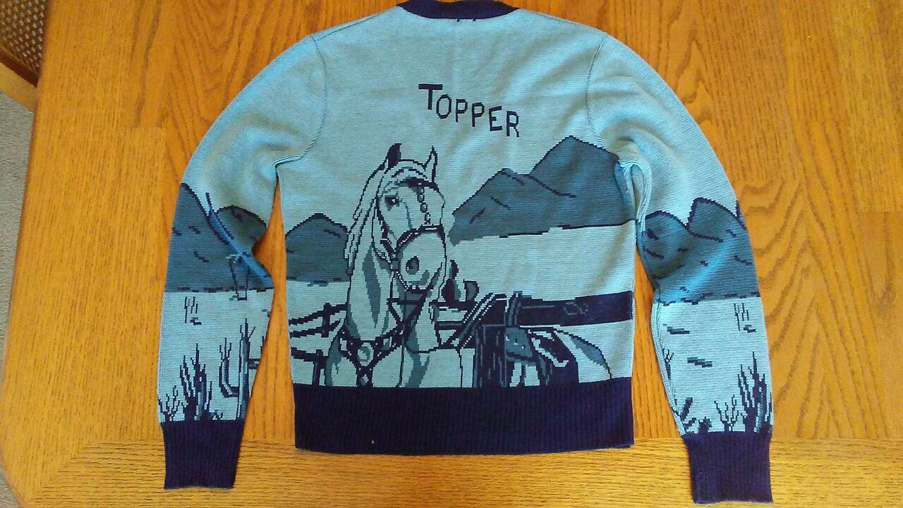 Hopalong Cassidy child's sweater