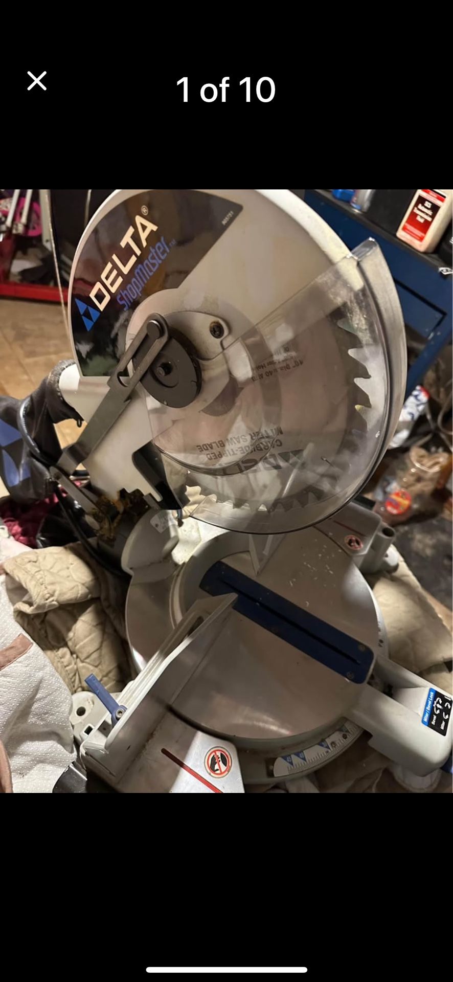 Delta Shop master 10” Compound Power Miter Saw