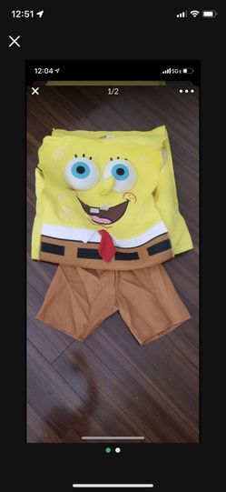 Sponge Bob  Costume 