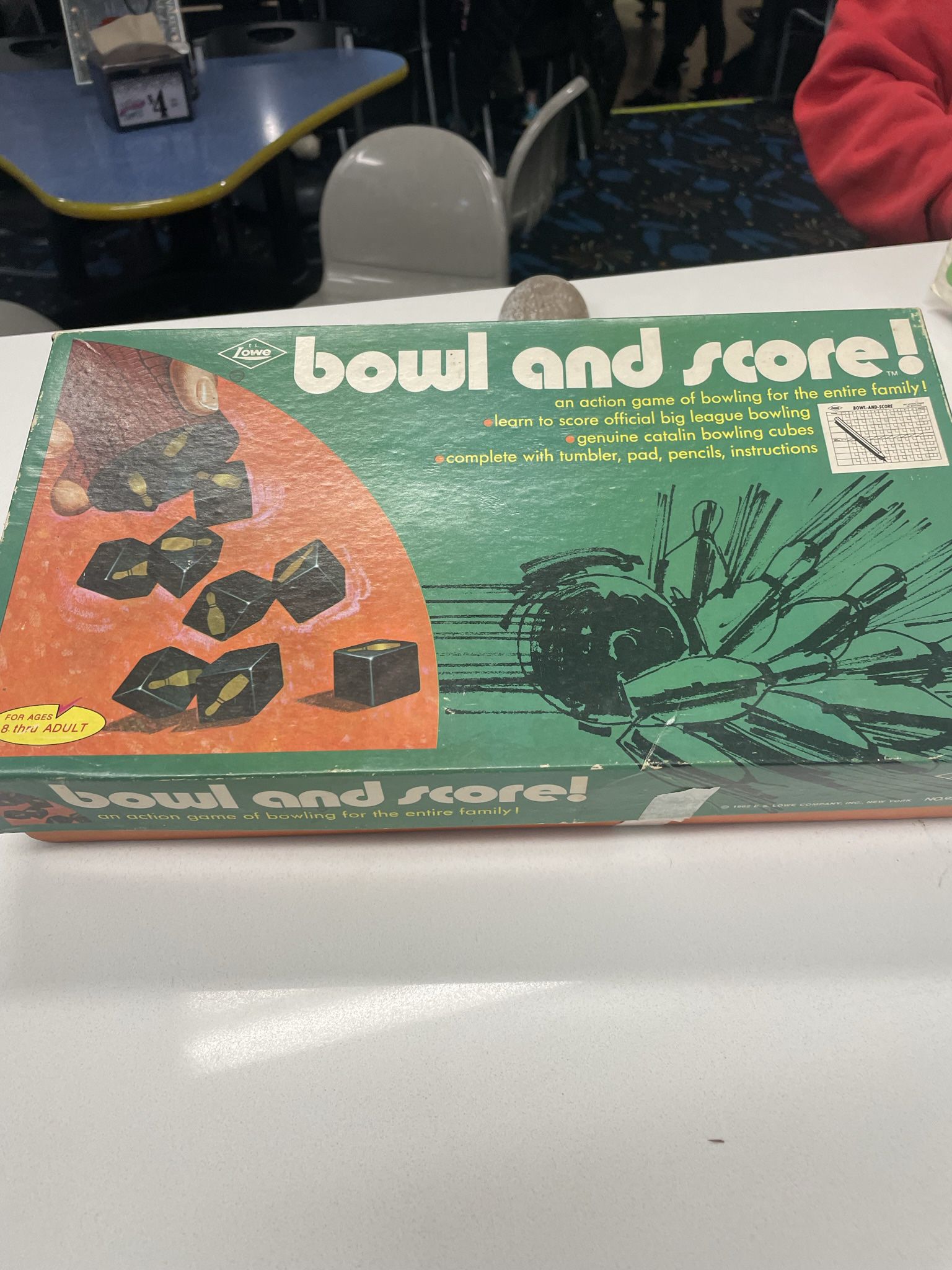 Vintage Bowl And Score Game