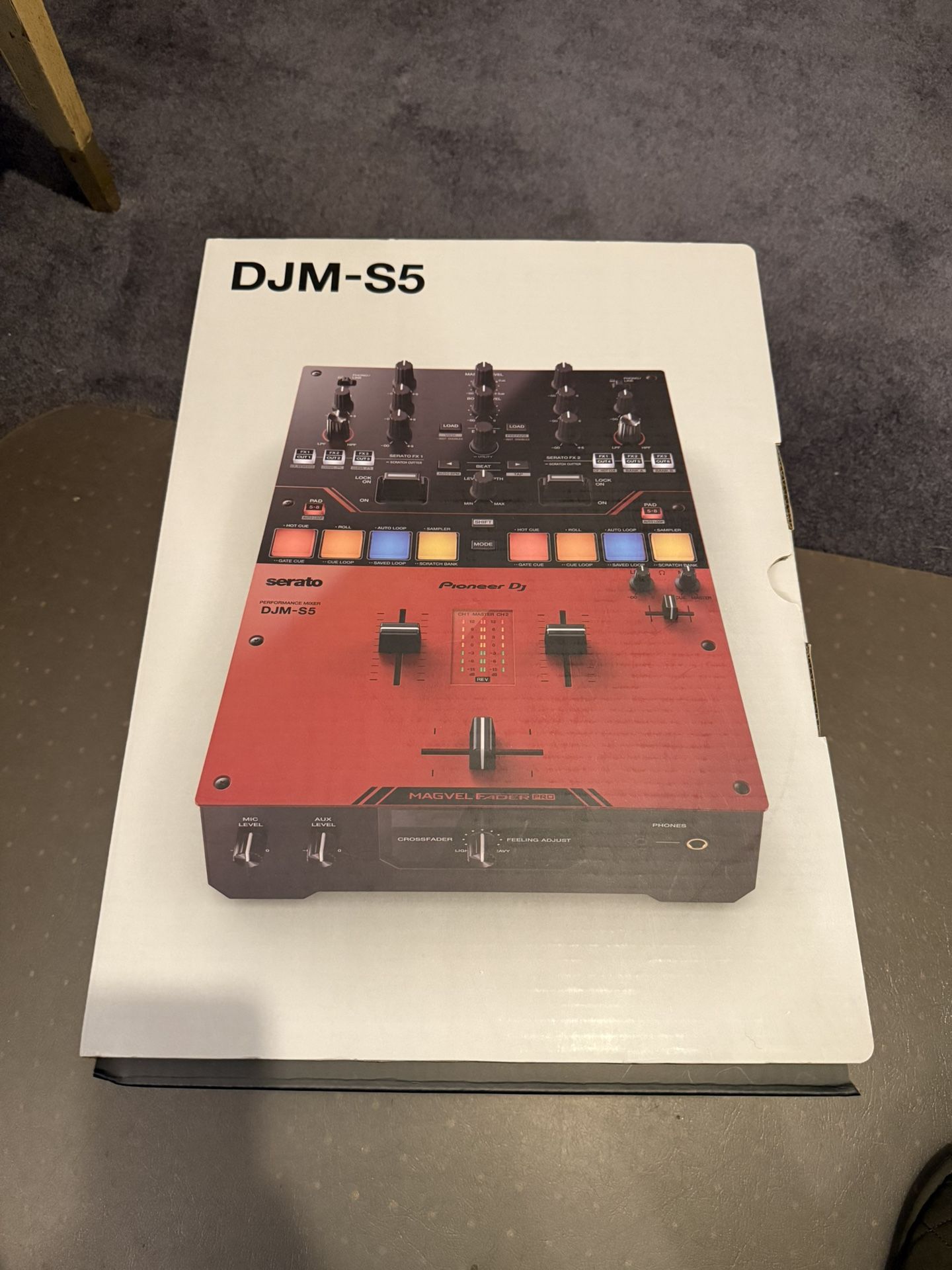 Pioneer DJM S5 With Dust Cover And Harmony Case Never Used