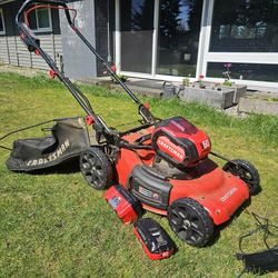 Craftsman V60 battery push mower