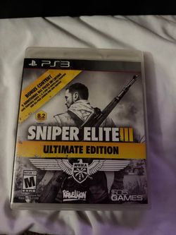 Sniper Elite III: Ultimate Edition – PS3