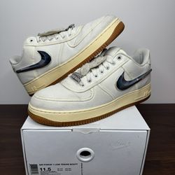 Men’s Travis Scott Nike Air Force 1 Size 11.5