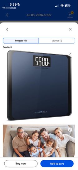 The RunStar 550lb Digital Bathroom Scale offers precise body weight measurements with a high capacity of up to 550 pounds or 250 kilograms, accurately