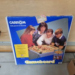 Vintage Carrom Gameboard (1993) Model 108 - 100+ Games Checkers NEW