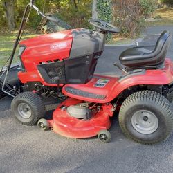 Craftsman T2400 With plow and Trailor